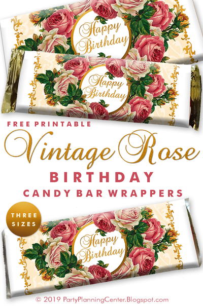 Printable Birthday Chocolate Bar Wrappers Printable Birthday Chocolate Bar Wrappers