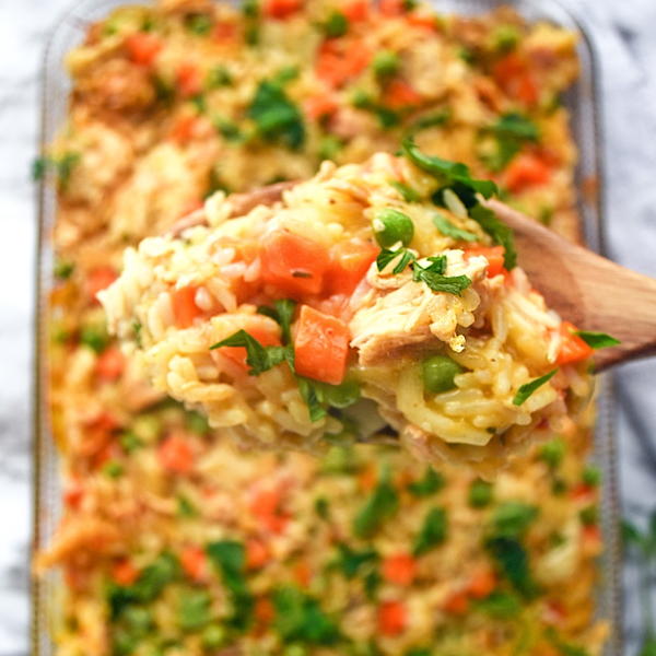 Creamy Chicken and Rice Casserole Creamy Chicken and Rice Casserole