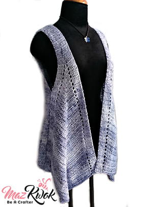 Pointed Hem Vest