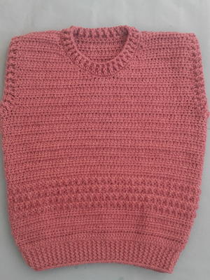 Crochet Boy Vest