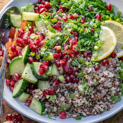 Easy Quinoa Tabbouleh Salad