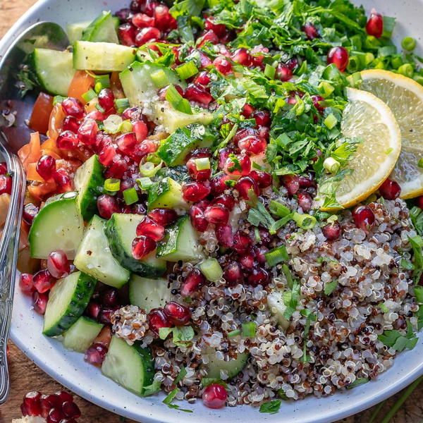 Easy Quinoa Tabbouleh Salad Easy Quinoa Tabbouleh Salad