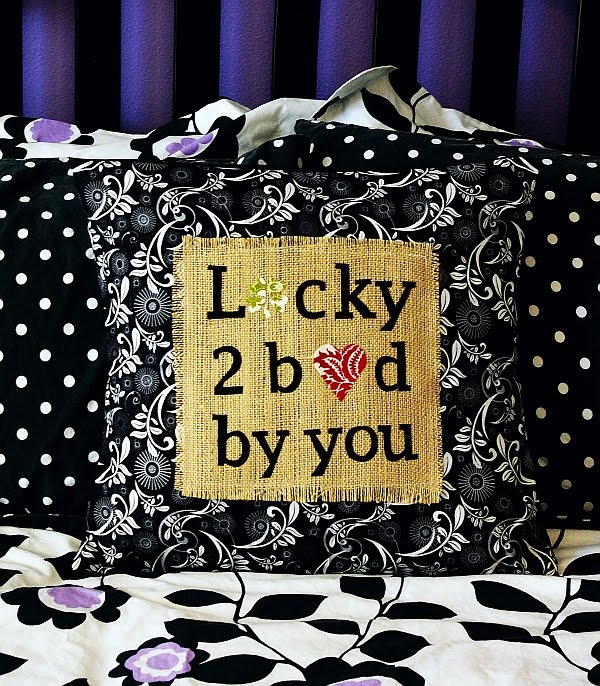 Lucky in Love Pillows Lucky in Love Pillows