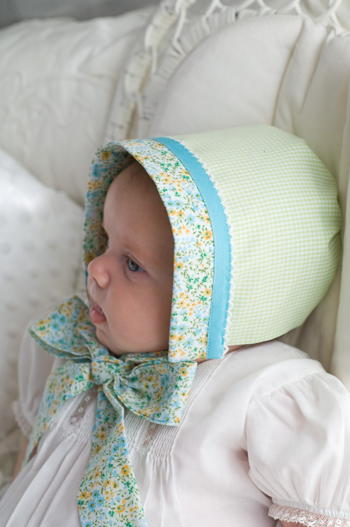 Reversible Baby Bonnet Reversible Baby Bonnet