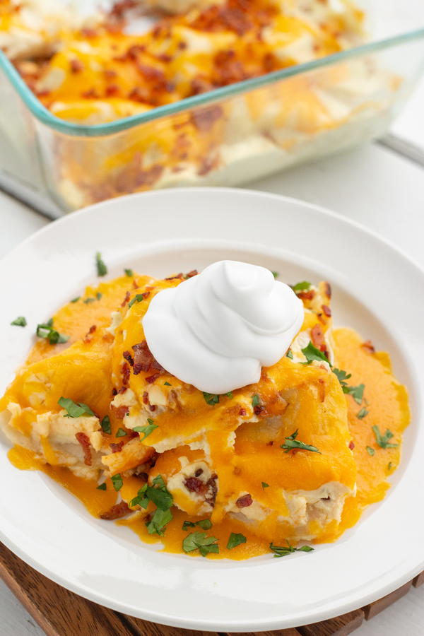 Pierogi Casserole Pierogi Casserole