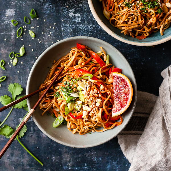 Easiest Spicy Thai Peanut Noodles Easiest Spicy Thai Peanut Noodles