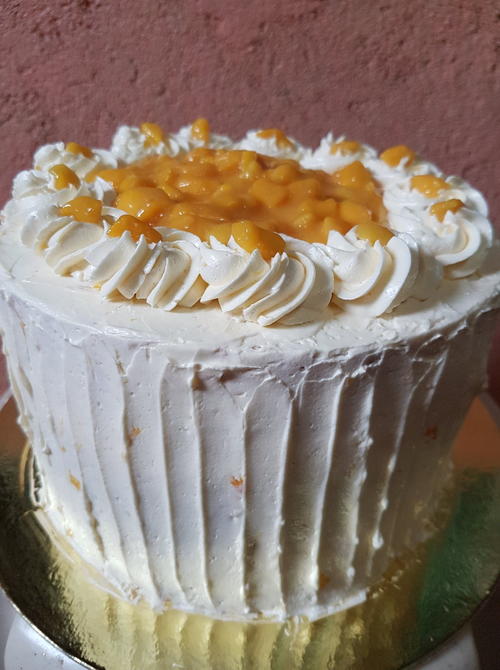 Mango Chiffon Cake Mango Chiffon Cake