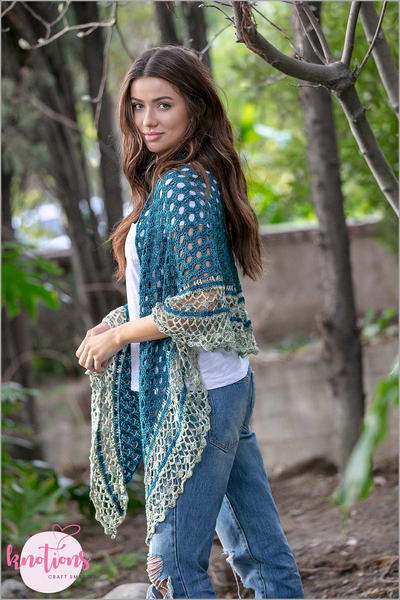 In The Garden Shawl In The Garden Shawl