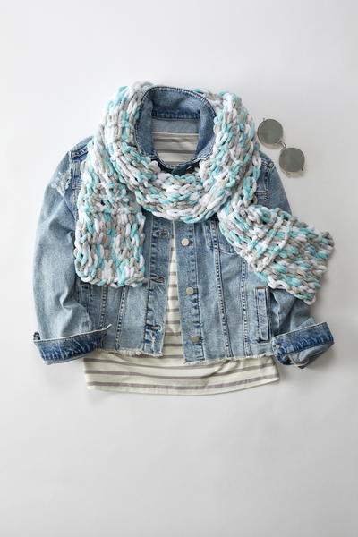 Easy Peasy Loop-It Scarf Pattern
