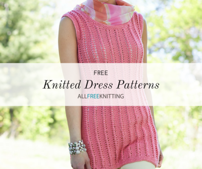 23 Free Knitted Dress Patterns