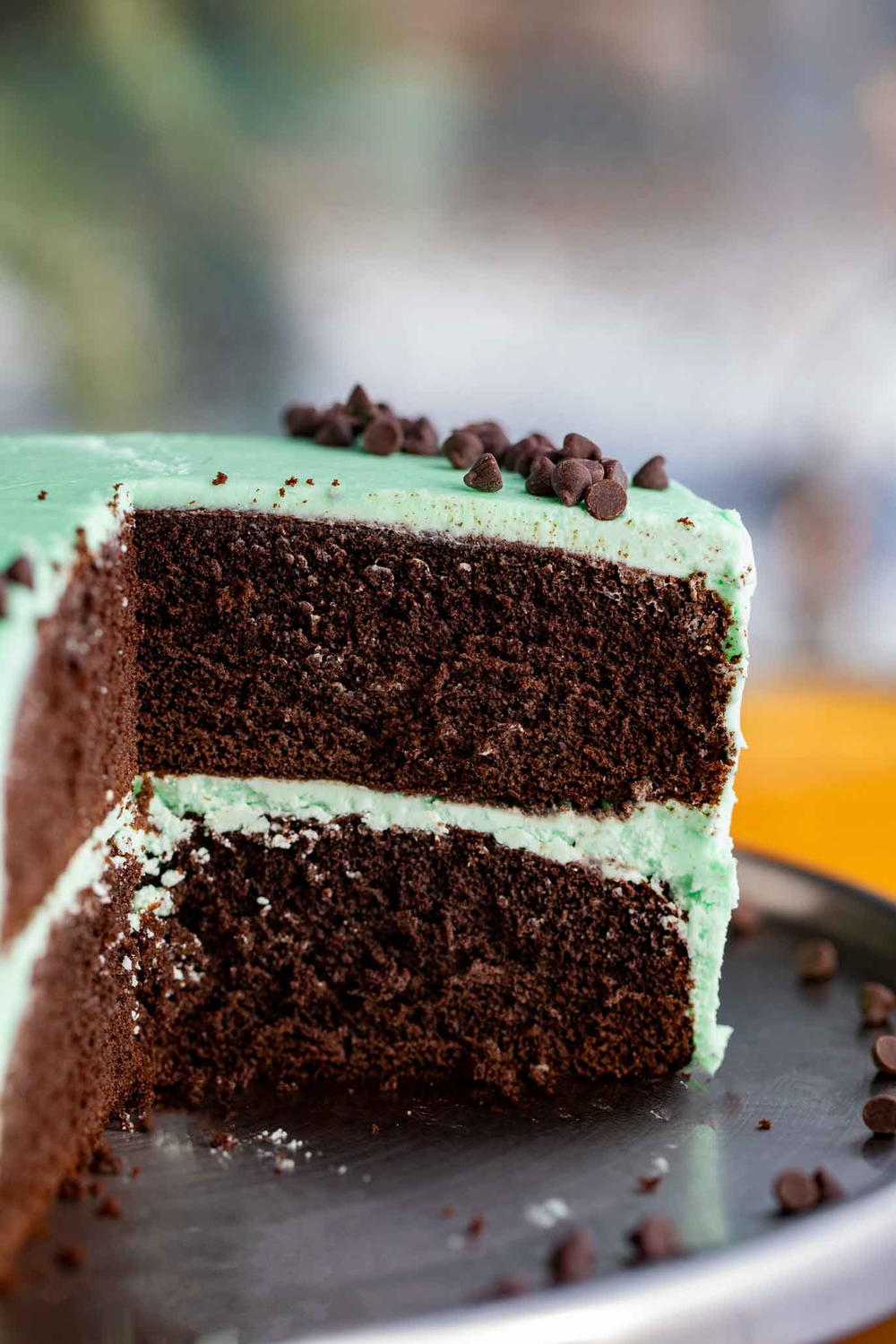 Mint Chocolate Cake (Grasshopper Cake) | RecipeLion.com