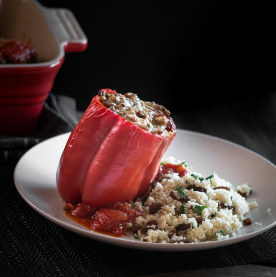 Turkey and Lentil Stuffed Bellpepers Turkey and Lentil Stuffed Bellpepers