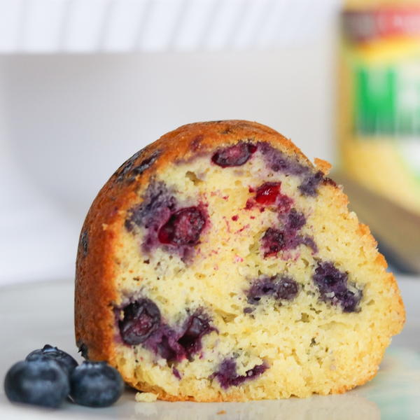 Guilt-Free Blueberry Lemon Pound Cake Guilt-Free Blueberry Lemon Pound Cake