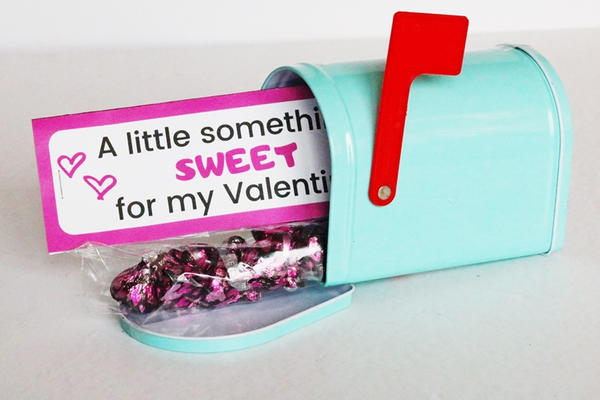 Valentines Day Treat Baggies with Printable Topper Valentine’s Day Treat Baggies (with Printable Topper)