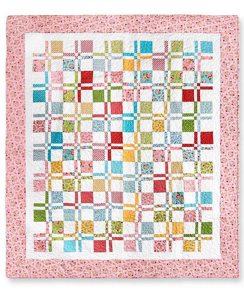Disappearing Four Patch Quilt Pattern