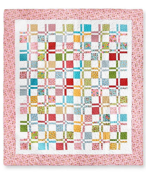 Disappearing Four Patch Quilt Pattern Disappearing Four Patch Quilt Pattern