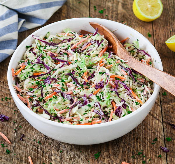 Creamy Vegan Coleslaw Recipe Creamy Vegan Coleslaw Recipe