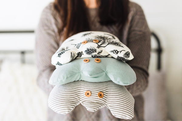 DIY Flannel Rice Frog Warmer DIY Flannel Rice Frog Warmer