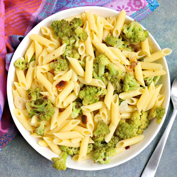 Roasted Romanesco Pasta Roasted Romanesco Pasta