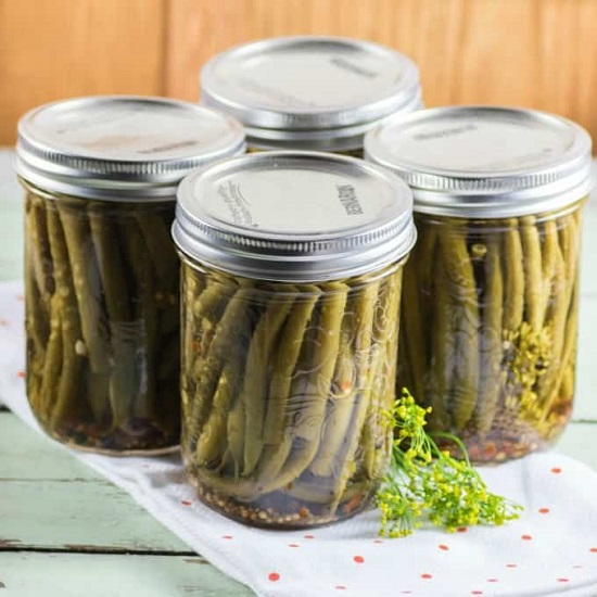 Spicy Pickled Green Beans Spicy Pickled Green Beans
