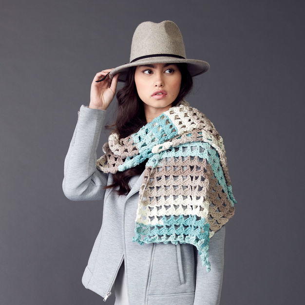 Easy Shell Shawl Crochet Pattern Easy Shell Shawl Crochet Pattern