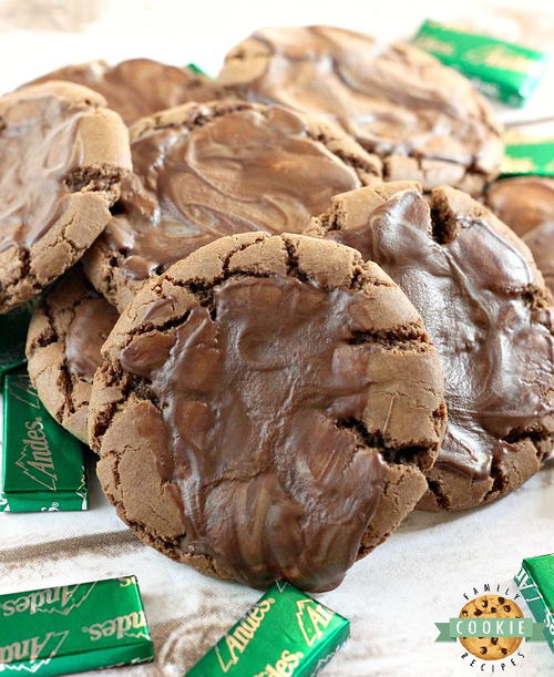 Andes Mint Chocolate Cookies Andes Mint Chocolate Cookies
