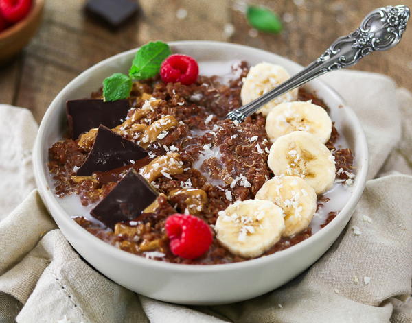 Chunky Monkey Breakfast Quinoa Bowl Chunky Monkey Breakfast Quinoa Bowl