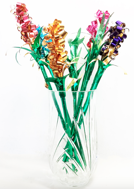 Foiled Paper Hyacinth Tutorial Foiled Paper Hyacinth Tutorial