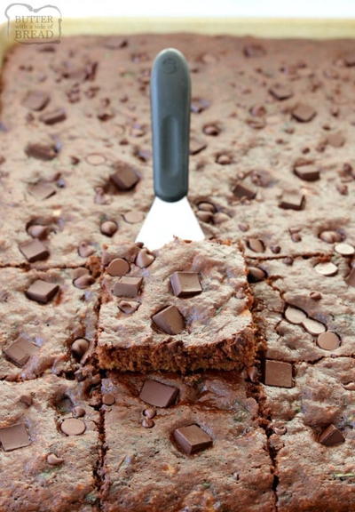 Double Chocolate Banana Bars Double Chocolate Banana Bars