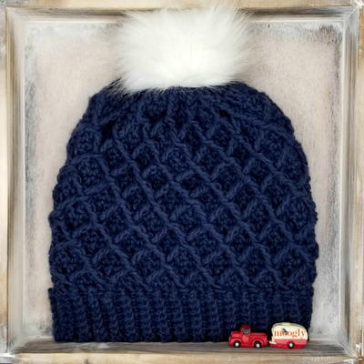 Diamond Crochet Hat