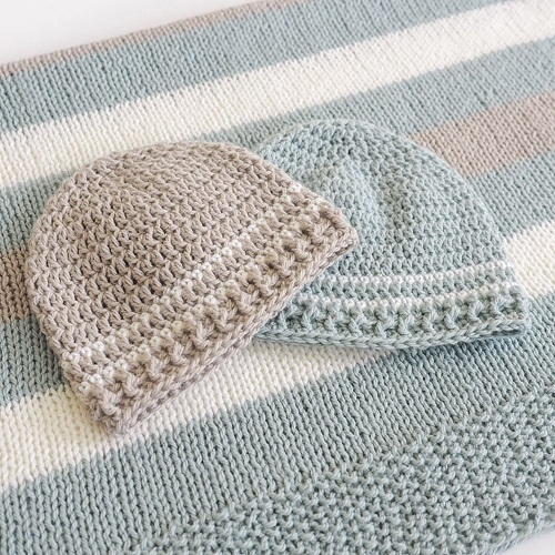 Striped Crochet Baby Hat Pattern Striped Crochet Baby Hat Pattern