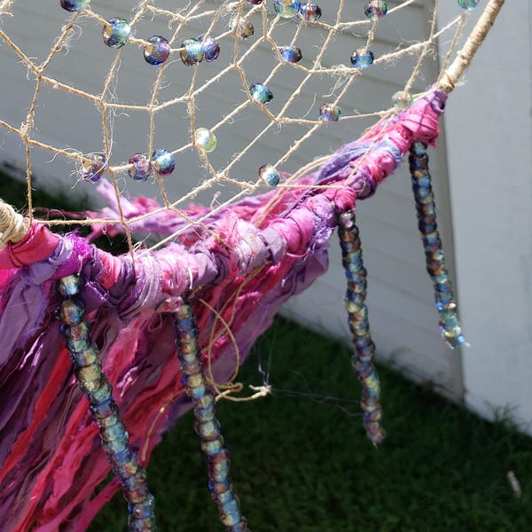 How to Make a Dreamcatcher with Beads How to Make a Dreamcatcher with Beads