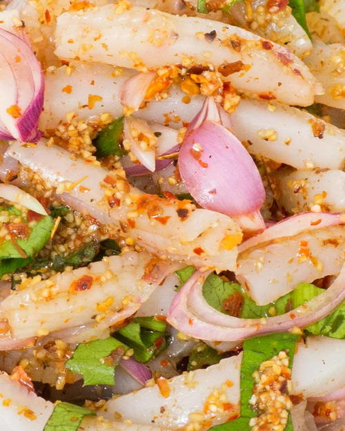 Vegan Konjac Noodle Laab Thai Salad Vegan Konjac Noodle Laab (Thai Salad)