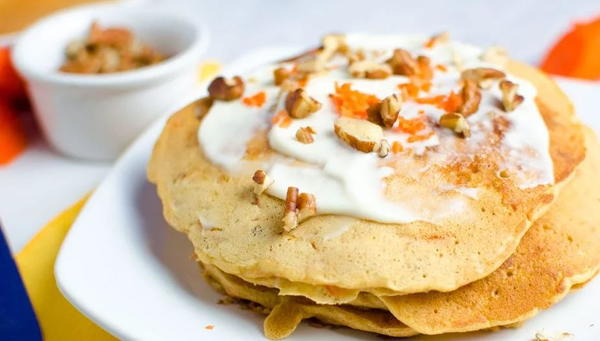 Carrot Cake Pancakes