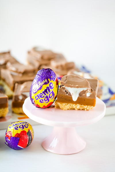 Cadbury Creme Egg Caramel Shortbread Cadbury Creme Egg Caramel Shortbread