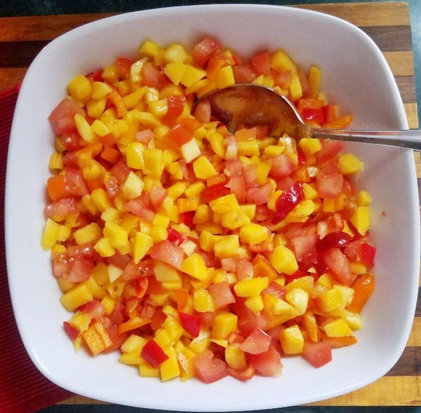 Easy Mango Tomato Pico de Gallo Easy Mango Tomato Pico de Gallo