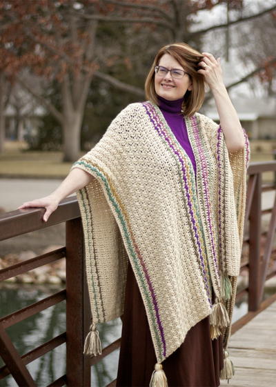 Many Wonders Ruana Wrap Many Wonders Ruana Wrap