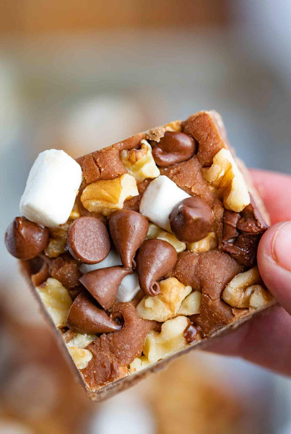 Rocky Road Fudge | RecipeLion.com
