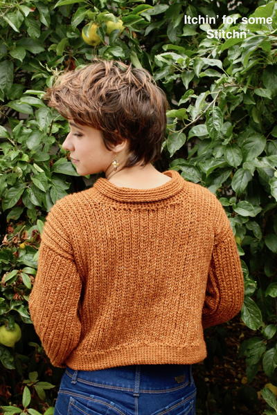 Easy Knit-look Crochet Sweater