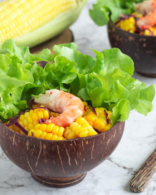 Low-Fat Thai Corn Salad Low-Fat Thai Corn Salad