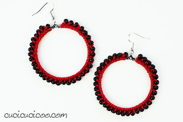DIY Beaded Crochet Earrings DIY Beaded Crochet Earrings