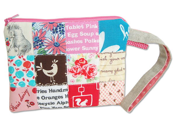 Patchwork Wristlet Patchwork Wristlet