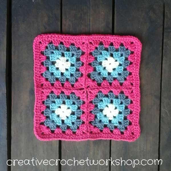 Four Square Granny Square Four Square Granny Square