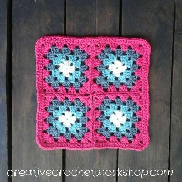 Four Square Granny Square