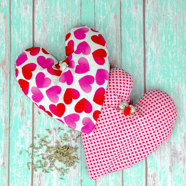 How to Sew a Heart Shaped Heating Pad