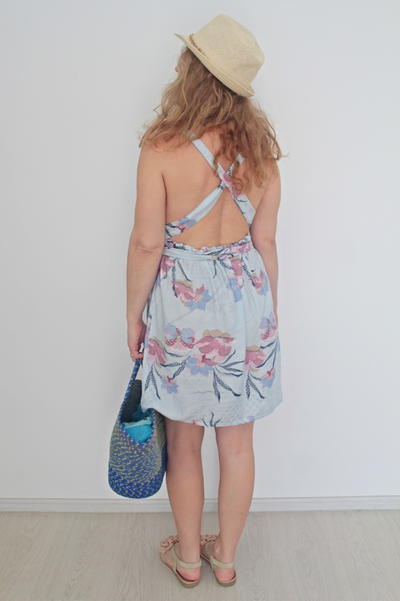 Criss Cross Back Dress Criss Cross Back Dress