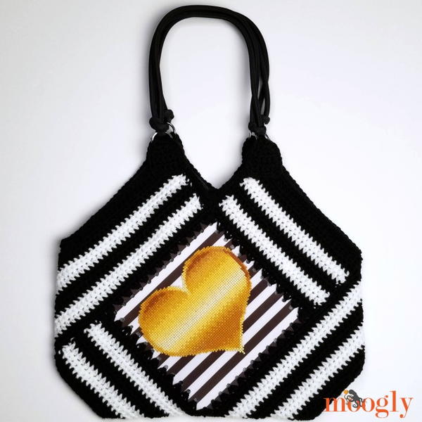 Tilted Heart Tote Tilted Heart Tote