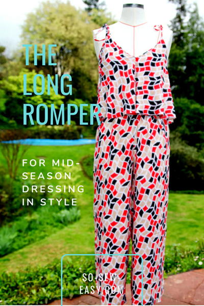 The Long Romper Pattern For Mid Season Dressing In Style