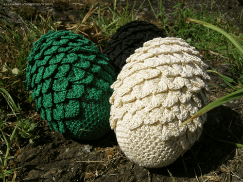 Crochet Dragon Eggs