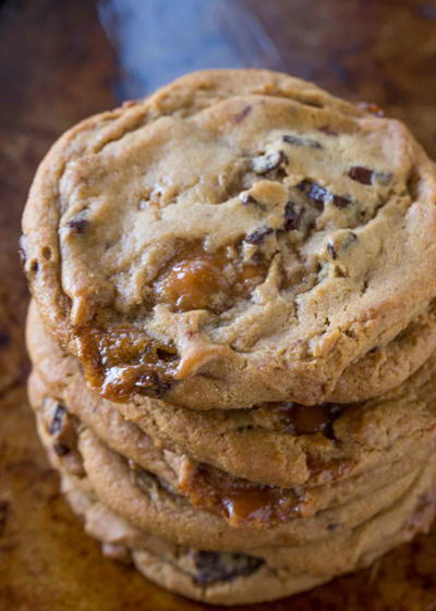 Caramel Chocolate Chip Cookies Caramel Chocolate Chip Cookies